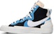 sacai x Nike Blazer Mid 'Hitam Biru' BV0072-001