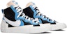 sacai x Nike Blazer Mid 'Hitam Biru' BV0072-001