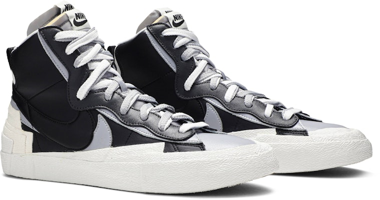 sacai x Nike Blazer Mid 'Hitam Abu-abu' BV0072-002 Cheap sacai x Nike Blazer Mid 'Hitam Abu-abu' BV0072-002