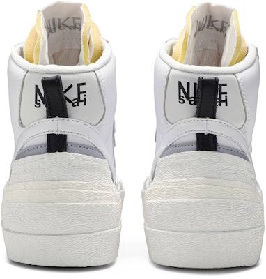 sacai x Nike Blazer Mid 'White Grey' BV0072-100 Details for sacai x Nike Blazer Mid 'White Grey' BV0072-100