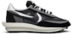 sacai x Nike LDWaffle 'Hitam' BV0073-001