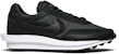 sacai x Nike LDWaffle 'Black Nylon' BV0073-002