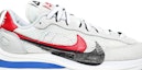 Order sacai x Nike VaporWaffle 'Sail' Lelaki/Wanita Kekal Gaya Retro Sport CV1363-100