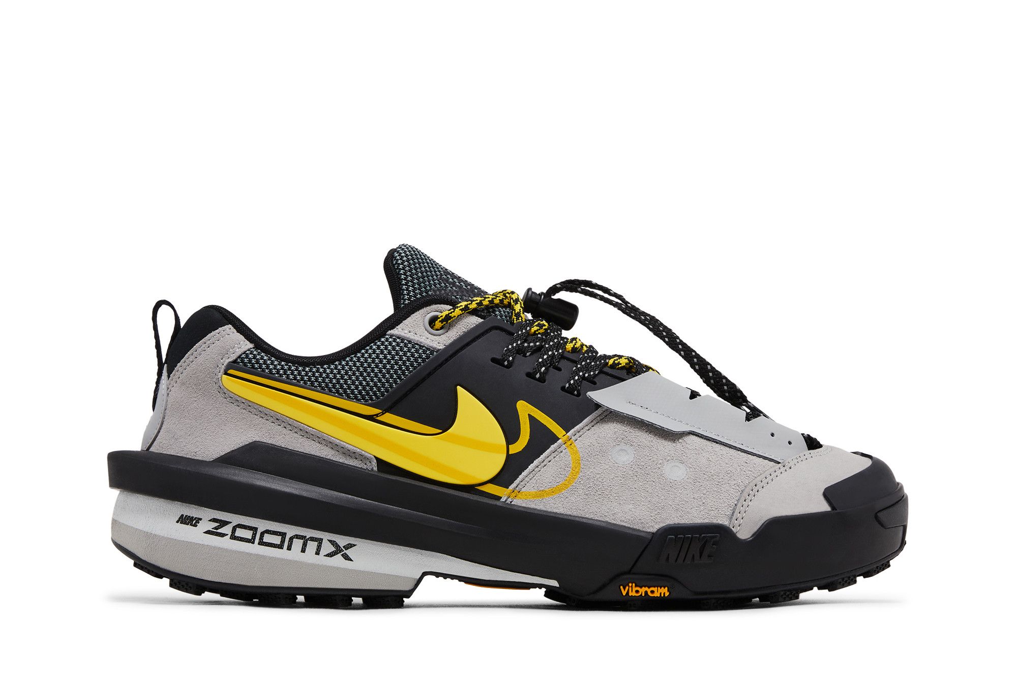 sacai x Nike Zegamadome 'Matte Silver Tour Yellow' HQ8618-002