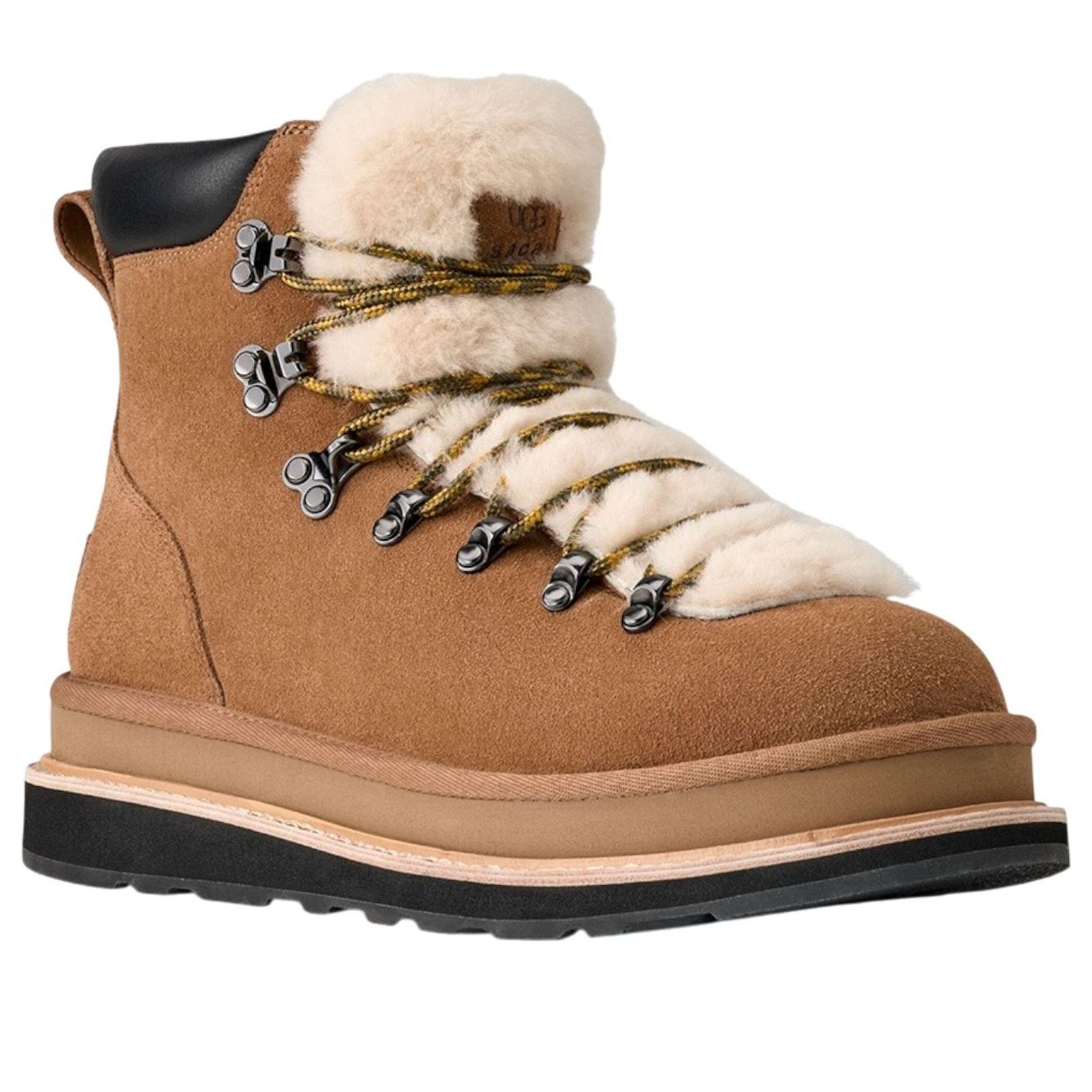 Order sacai x UGG Hiker Boot Chestnut Pria/Wanita 1178390-CHE