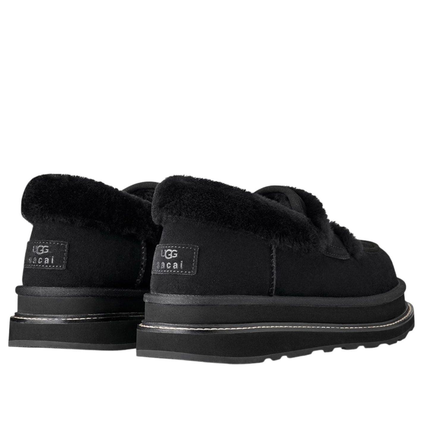 Lookbook Sacai x UGG Loafer 'Black' 1178370-BLK