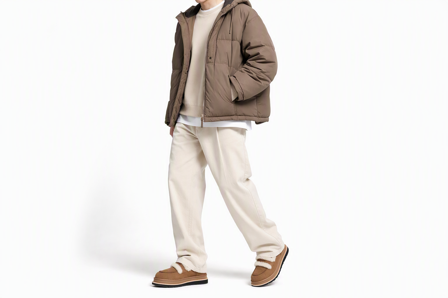 Order sacai x UGG乐福鞋 栗色 1178370-CHE