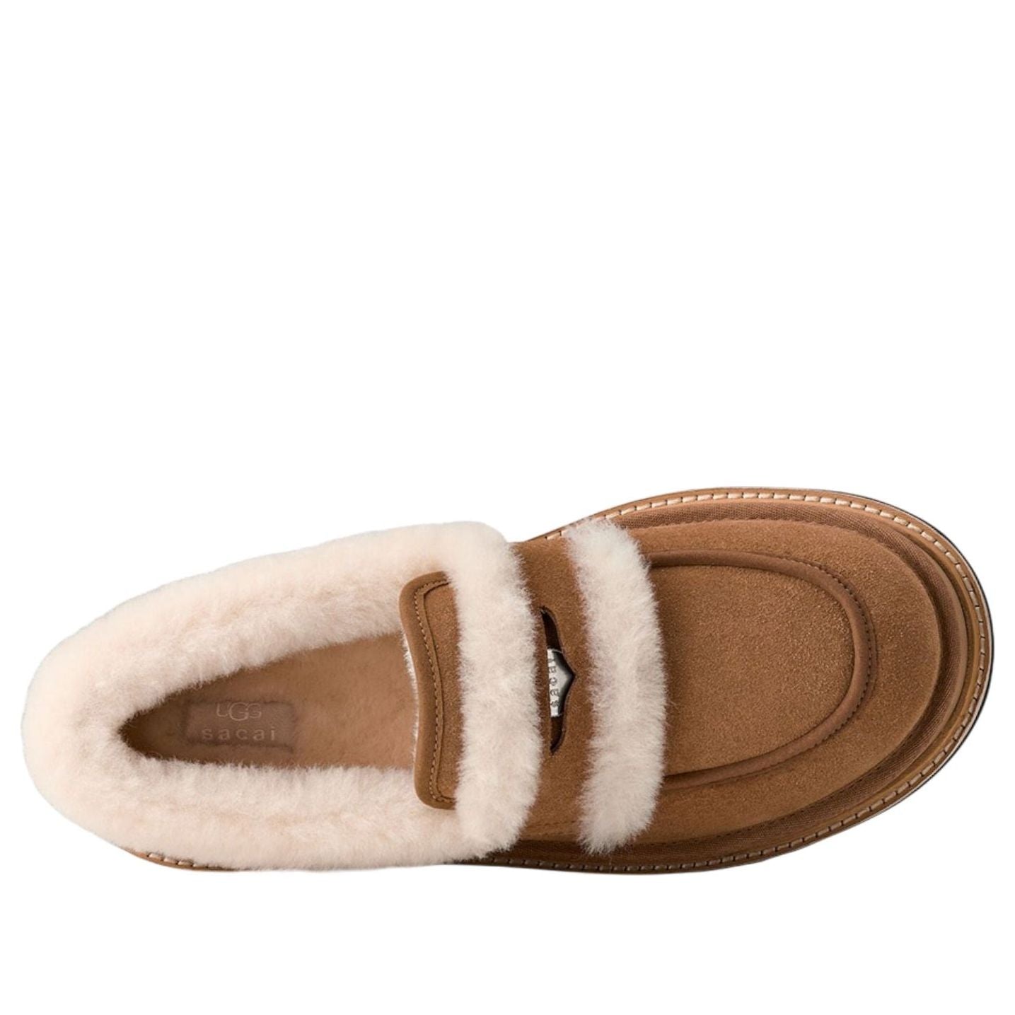 Shop Sacai x UGG Loafer 'Chestnut' 1178370-CHE