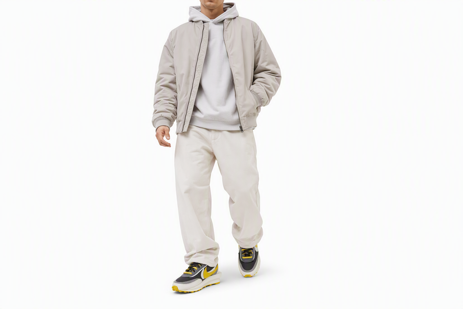 Order sacai x UNDERCOVER x Nike LDWaffle 'Bright Citron' Amarillo brillante DJ4877-001