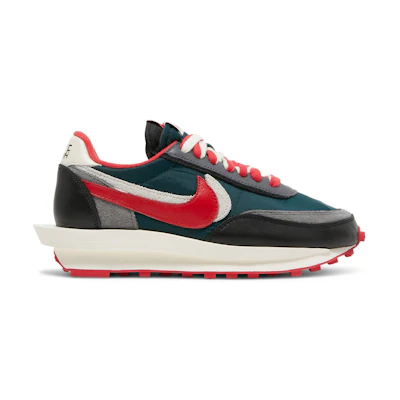 sacai UNDERCOVER Nike LDWaffle 'Midnight Spruce University Red'