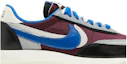 Lookbook sacai x UNDERCOVER x Nike LDWaffle ''Bordeaux Nuit et Royal Bleu'' DJ4877-600