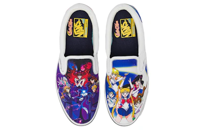 Sailor Moon x Vans Classic Slip-On ComfyCush 'Pretty Guardian'