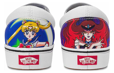 Sailor Moon x Vans Classic Slip-On ComfyCush 'Pretty Guardian'