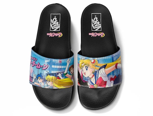 Sailor Moon x Vans La Costa Slide-On 'Pengawal Cantik' VN0A5HFE448 Lookbook Sailor Moon x Vans La Costa Slide-On 'Pengawal Cantik' VN0A5HFE448