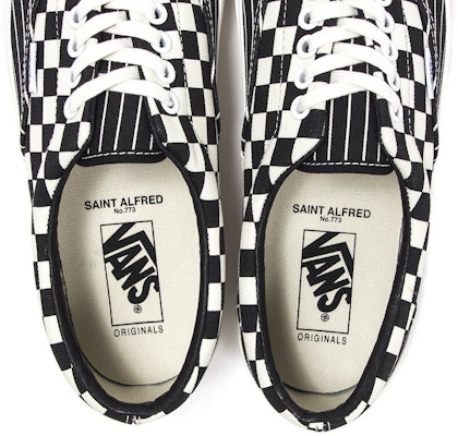 圣阿尔弗雷德 x Vans OG Era LX '黑色' VN0A3CXNOYY Order 圣阿尔弗雷德 x Vans OG Era LX '黑色' VN0A3CXNOYY