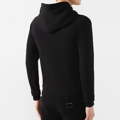 SAINT LAURENT Black Digital Logo Print Hoodie 557924YBEA21039 Purchase SAINT LAURENT Black Digital Logo Print Hoodie 557924YBEA21039