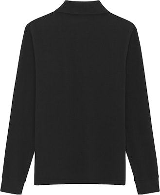 Saint Laurent Polo Lengan Panjang Hitam dengan Saku Dada. 750525Y37HC1000 Lookbook Saint Laurent Polo Lengan Panjang Hitam dengan Saku Dada. 750525Y37HC1000