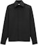 Buy Saint Laurent Black Long Sleeve Shirt with Embroidered Logo. 793321Y1H481000