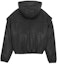 Lookbook SAINT LAURENT Black Oversized Hooded Pullover Long-Sleeve Sweatshirt 778487YCNF21000