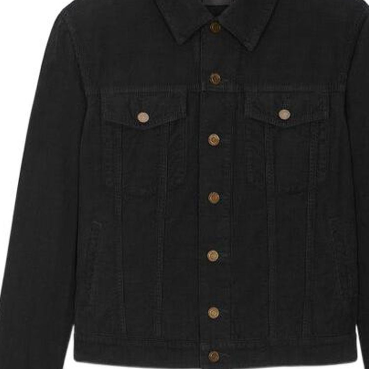 Purchase SAINT LAURENT 黑色單排扣長袖外套 SS22 系列 695177-Y04EB-1025