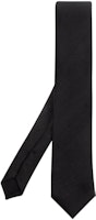 Saint Laurent Black Soft Comfortable Tie 7276233Y0091000 Saint Laurent Black Soft Comfortable Tie 7276233Y0091000
