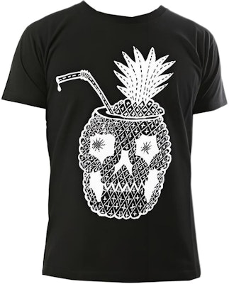 생로랑 블랙 솔리드 컬러 레터 프린트 티셔츠 343881Y2EB11000 Buy 생로랑 블랙 솔리드 컬러 레터 프린트 티셔츠 343881Y2EB11000