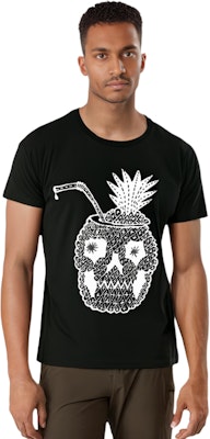 생로랑 블랙 솔리드 컬러 레터 프린트 티셔츠 343881Y2EB11000 Lookbook 생로랑 블랙 솔리드 컬러 레터 프린트 티셔츠 343881Y2EB11000