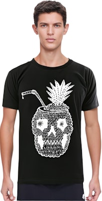 생로랑 블랙 솔리드 컬러 레터 프린트 티셔츠 343881Y2EB11000 Shop 생로랑 블랙 솔리드 컬러 레터 프린트 티셔츠 343881Y2EB11000