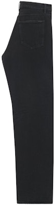 SAINT LAURENT Black Solid Straight-Leg Mid-Rise Jeans. 757276Y16PD1289 Lookbook SAINT LAURENT Black Solid Straight-Leg Mid-Rise Jeans. 757276Y16PD1289