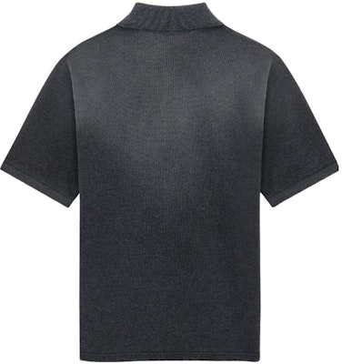 SAINT LAURENT 深灰色刺繡Logo Polo衫。 751102Y37HC1406 Lookbook SAINT LAURENT 深灰色刺繡Logo Polo衫。 751102Y37HC1406