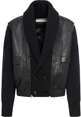 SAINT LAURENT Chaqueta Casual Negra de Doble Botonadura. 751828YCPG21000 Order SAINT LAURENT Chaqueta Casual Negra de Doble Botonadura. 751828YCPG21000