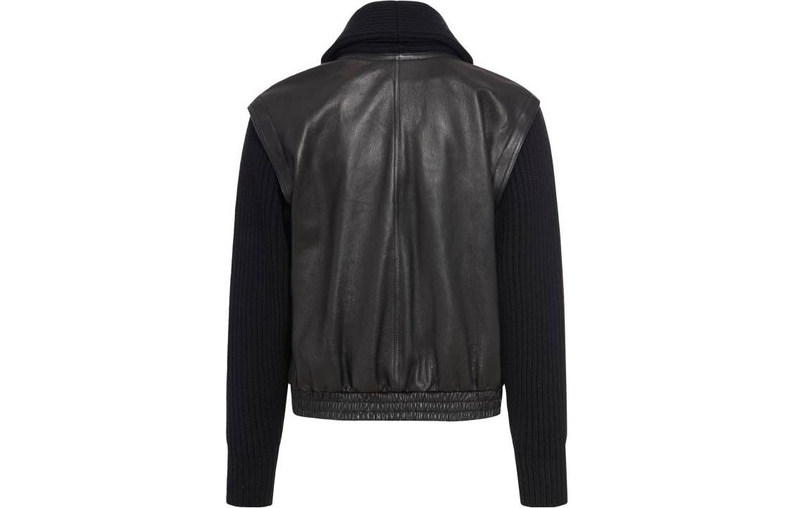 Lookbook SAINT LAURENT Chaqueta Casual Negra de Doble Botonadura. 751828YCPG21000