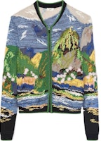 SAINT LAURENT Embroidered Full-Zip Casual Jacket - Multicolor 648512YAYP21016 SAINT LAURENT Embroidered Full-Zip Casual Jacket - Multicolor 648512YAYP21016