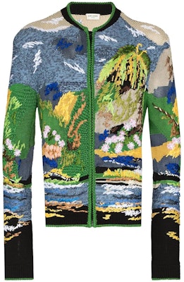 サンローラン 刺繍入り フルジップ カジュアルジャケット - マルチカラー 648512YAYP21016 Order サンローラン 刺繍入り フルジップ カジュアルジャケット - マルチカラー 648512YAYP21016