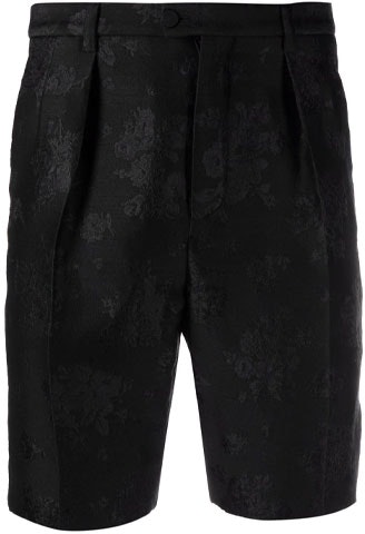 saint-laurent-floral-jacquard-shorts-black-682387-y1-e011000