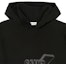 Shop Saint Laurent Logo Hoodie Long Sleeve Pullover Sweatshirt. 503017YA20G1073