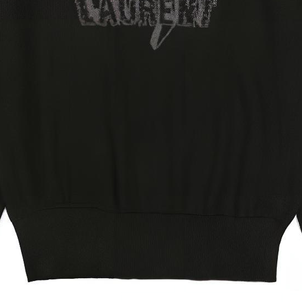 Details for Saint Laurent  Logo Hoodie Long Sleeve Pullover Sweatshirt. 503017YA20G1073
