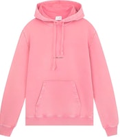 Saint Laurent Pink Solid Color Drawstring Pullover Hoodie. 557555YB2YE6469 Saint Laurent Pink Solid Color Drawstring Pullover Hoodie. 557555YB2YE6469