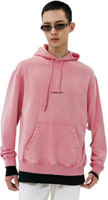 Saint Laurent Pink Solid Color Drawstring Pullover Hoodie. 557555YB2YE6469 Shop Saint Laurent Pink Solid Color Drawstring Pullover Hoodie. 557555YB2YE6469