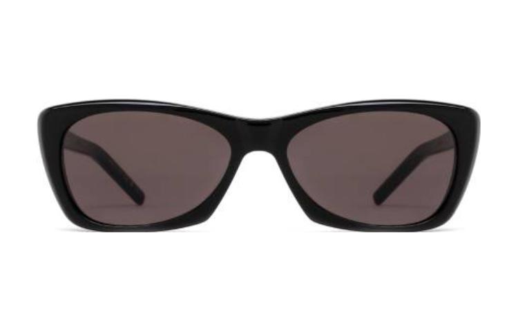 Saint Laurent  Rectangle Acetate Sunglasses Black with Side Lettering. SL613001 圖 2