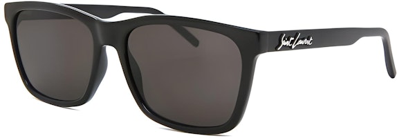 Saint Laurent Square Acetate Black Sunglasses - UV Protection. SL31800156 Saint Laurent Square Acetate Black Sunglasses - UV Protection. SL31800156