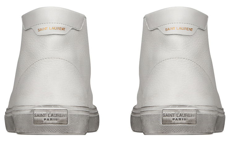 Saint Laurent Ace Mid 'Optic White' 圖 4