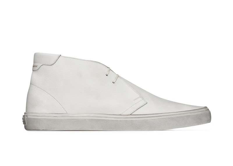 Saint Laurent Ace Mid 'Optic White' 60528504G509030