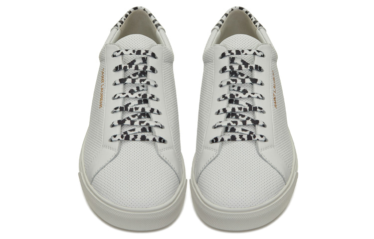 Shop 聖羅蘭 Andy 'Perforated - White Babycat' 606833-1U9A0-9966