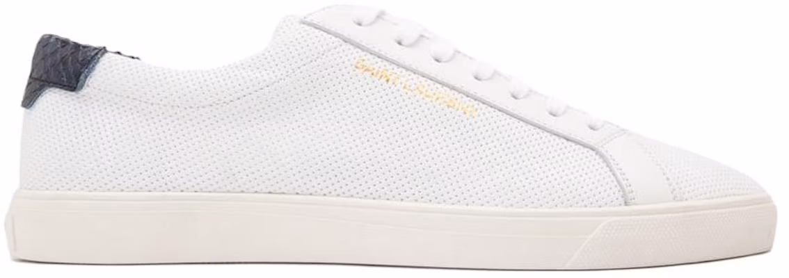 Saint Laurent Andy 'Perforated - White Blue Snake' 606833-1U930-9464 Order Saint Laurent Andy 'Perforated - White Blue Snake' 606833-1U930-9464