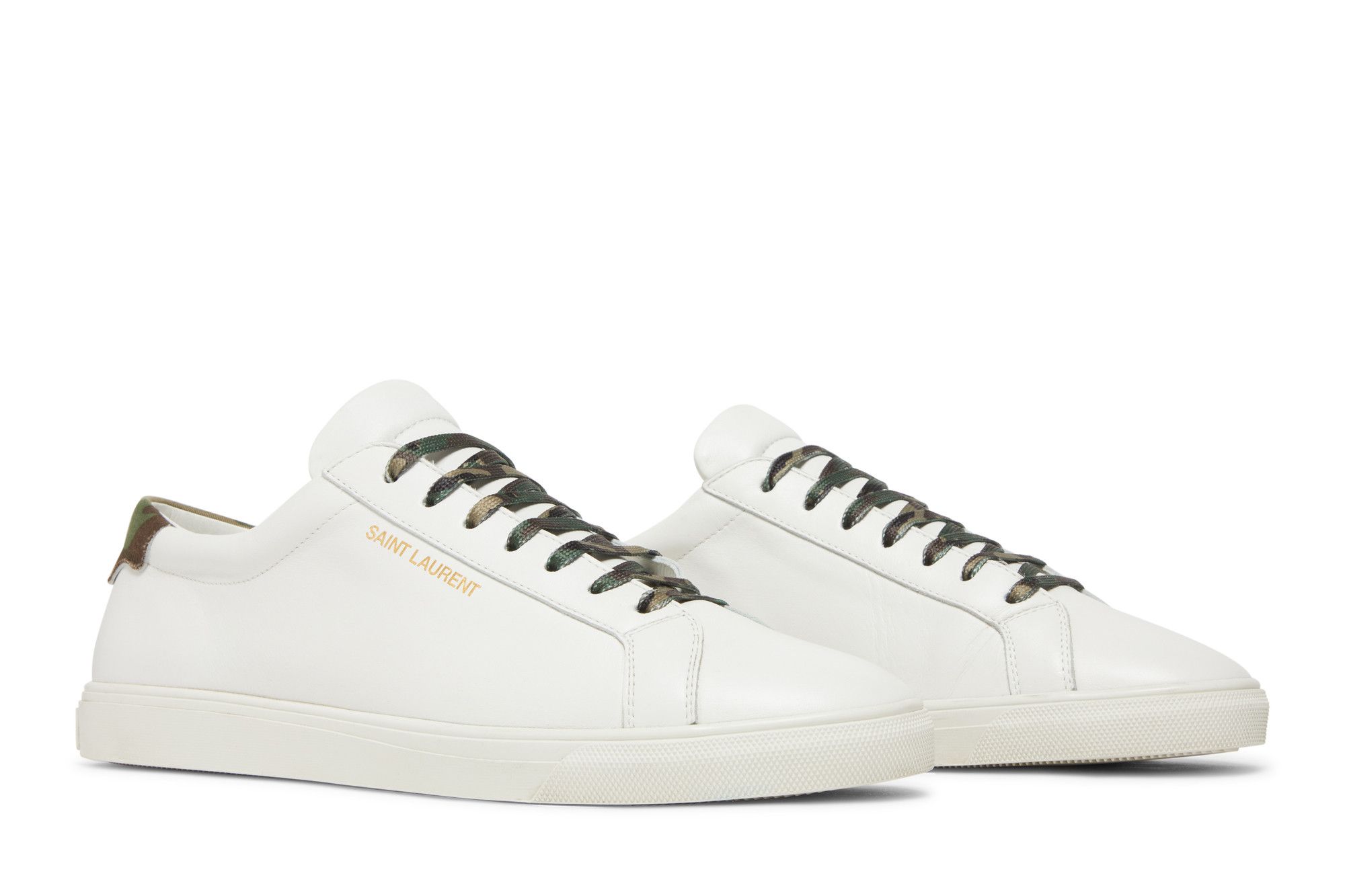 Cheap Saint Laurent Andy ''Bianco Camo'' 611350-0ZS60-9373