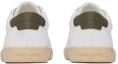 Shop Saint Laurent Andy 'White Dark Green' 712126-12N70-8513