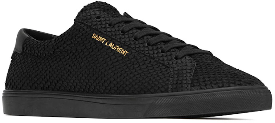 Saint Laurent Andy Low ''Python - Schwarz'' Sneakers 650078-16E10-1000 Lookbook Saint Laurent Andy Low ''Python - Schwarz'' Sneakers 650078-16E10-1000