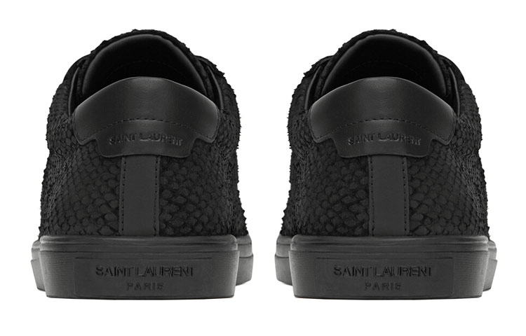 Purchase Saint Laurent Andy Low ''Python - Schwarz'' Sneakers 650078-16E10-1000