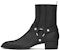 Saint Laurent But Buku 'Kulit Hitam' 6342252PY001000